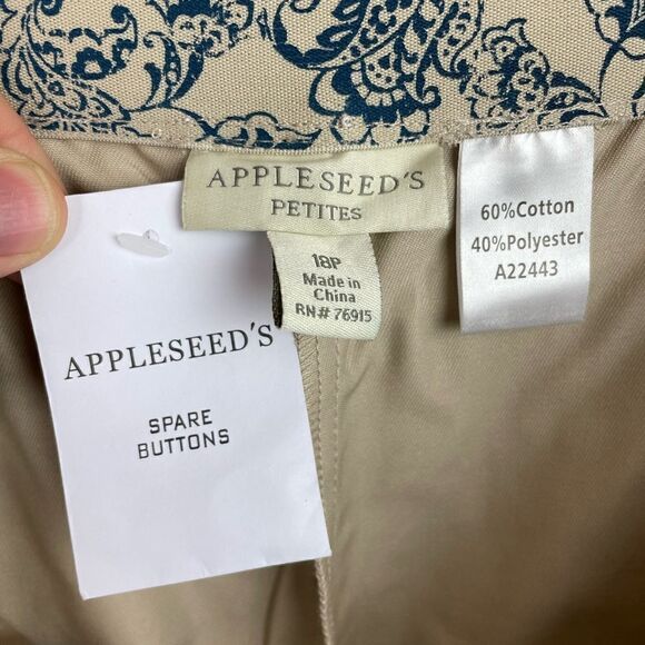 NWOT Appleseed’s Trousers Size 18P - Picture 5 of 5